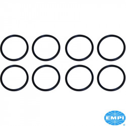 Spiral lock piston pin retainer set for 22 mm pin, 8 pieces