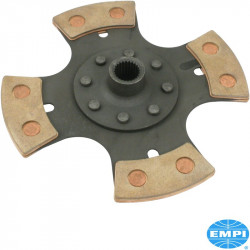 Race clutch disc, 200 mm, 4-puck