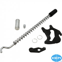 Hardware kit for handbrake handle, without handle