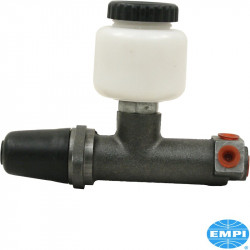 Master brake cylinder, 22.22 mm, with residual valve and brake fluid reservoir