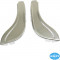 Wing guard set, front, aluminium, 2 pieces. Protect the wing from small dents and scratches