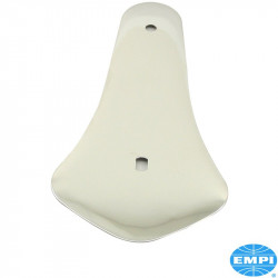 Plate for bonnet handle with rubber support, stainless steel