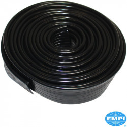 Wing beading kit, black, 25 ft, 7620 mm, without holes for bolts