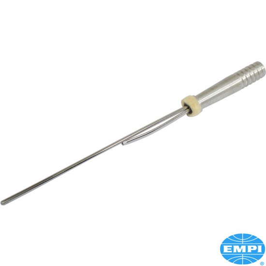 Oil dipstick, Billet Style, stock length, aluminium