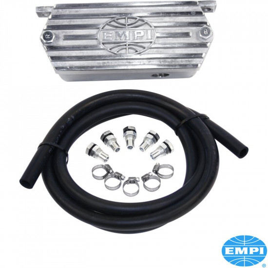Complete engine oil breather kit. Reduce crankcase pressure, eliminate blow-by and oil loss