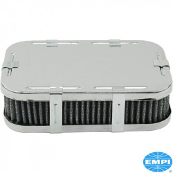 Air cleaner, 1 3/4" high, oval. For Weber DFV, Weber DFA V and Weber DFEV