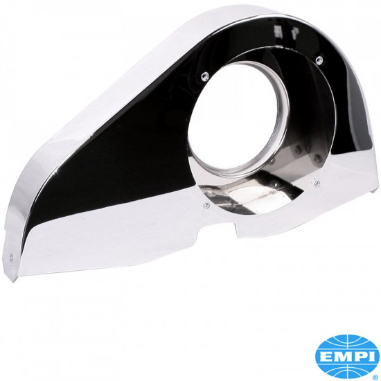 Fan shroud without air ducts "Ram Air", chrome