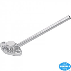 Oil dipstick adapter with gasket. Converts Type 3 and universal cases which have not been machined for a dipstick tube