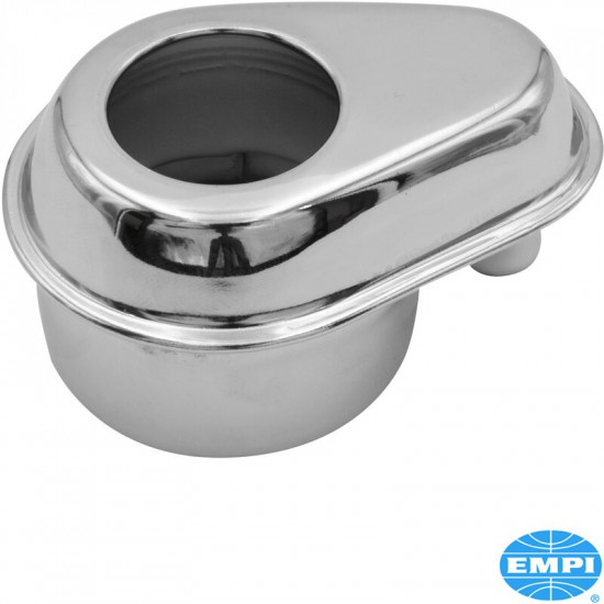 Chrome oil filler without tube