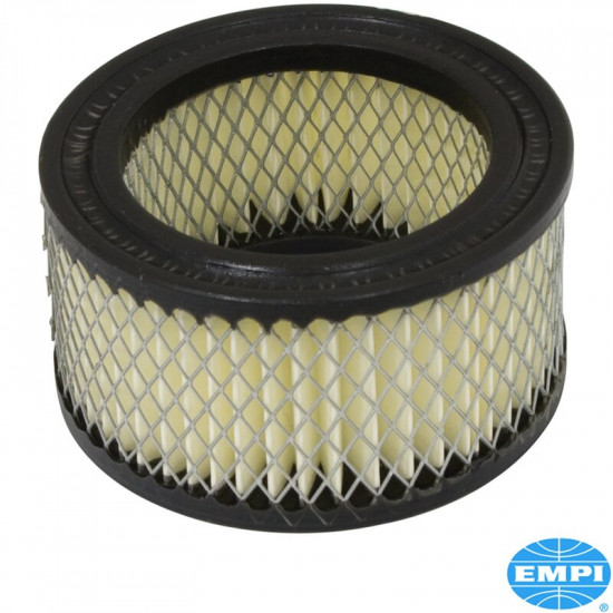Air filter element, paper, 2" high. For Empi No. 00-9012-0 and 00-9013-0