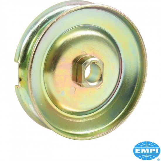 Generator/alternator stock pulley, gold-zinc