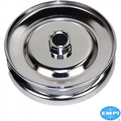 Generator/alternator pulley, 12V, chrome