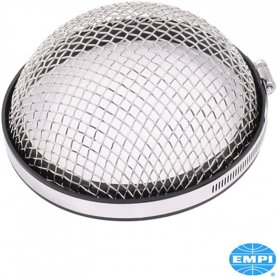 Fan guard mesh, chrome, bulk