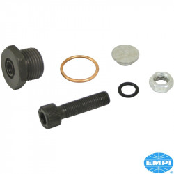 Adjustable oil pressure regulator kit. Allows you to adjust the oil pressure with the twist of a wrench