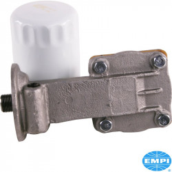 Full flow oil pump with filter, for flat cam gear, includes 6 and 8mm bolts