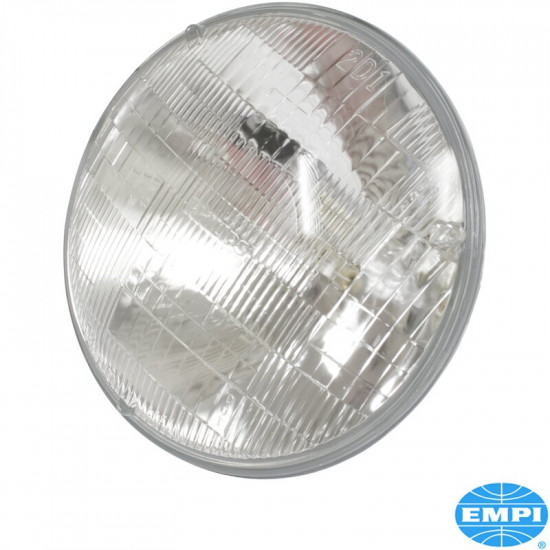Headlamp insert, 7" sealed beam, High/Low bulb only, 6 Volt, without TÜV/E-approval