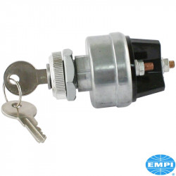 Ignition lock cylinder with keys, universal, 6/12 Volt