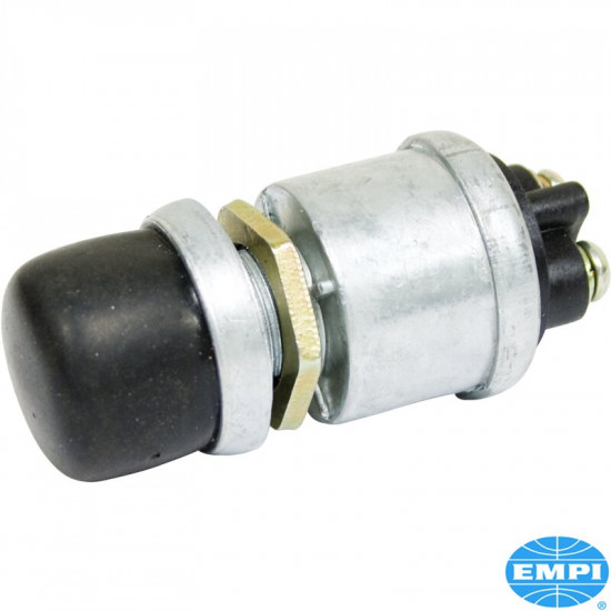 Ignition starter switch with push button, sealed