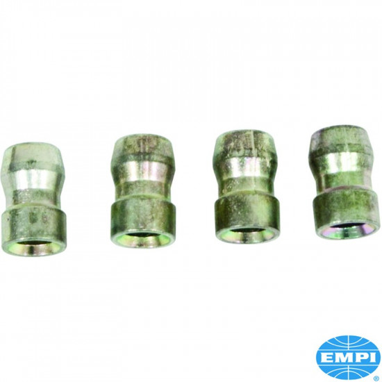 Spark plug nut set, 4 pieces. Fits NGK and Bosch spark plugs