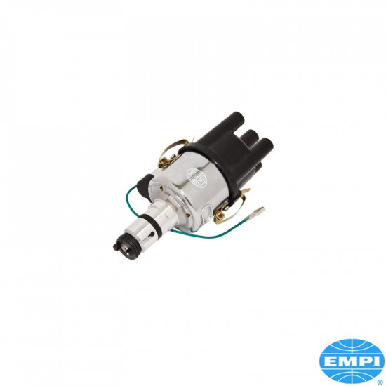 Distributor with centrifugal advance, chrome, new