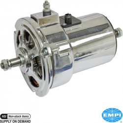 Alternator, 90 Amp, chrome