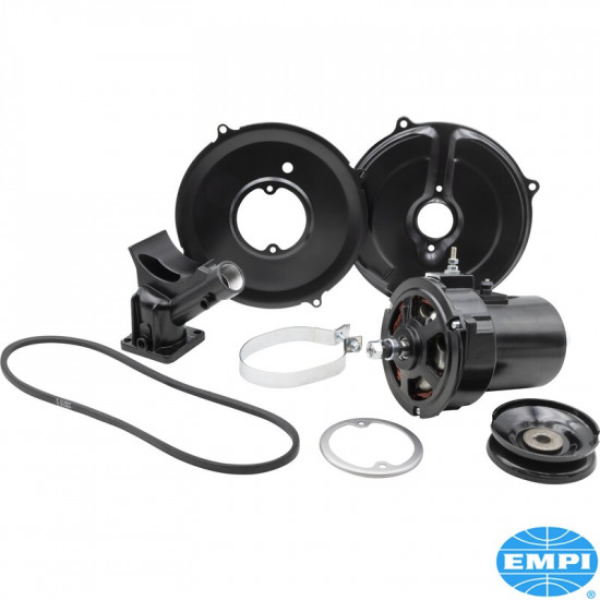 Alternator set, 90 Amp, black