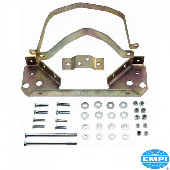 Transmission strap set with hardware, solid steel