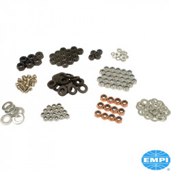 Complete engine hardware kit, 10mm. All the bolts, nuts and washers required for the assembly of the engine, bulk