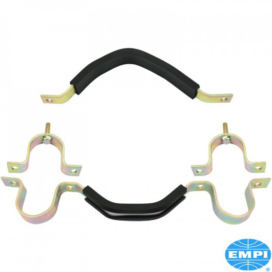 Transmission support kit, rubber padded, front only