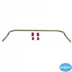 Stabilizer bar, front, for ball joint, lowered. Made from heavy 3/4" steel, zinc plated. Including urethane bushings