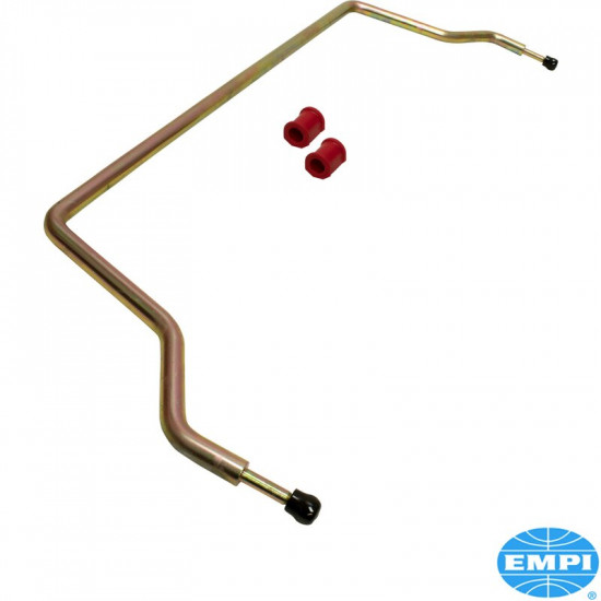 Stabilizer bar, front. Made from heavy 3/4" steel, zinc plated. Including urethane bushings