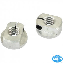 Clamp nut set, aluminium, for link pin, 2 pcs.