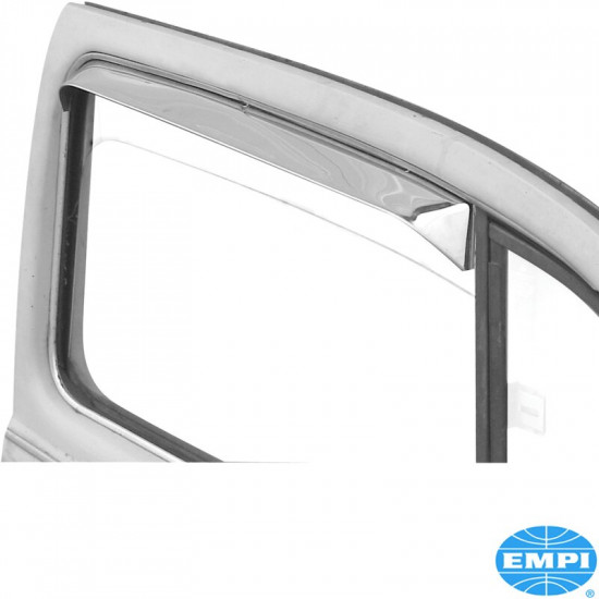 Vent shade set, stainless steel, 2 pieces