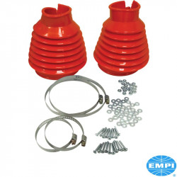 Axle boot set for swing axle, red, 2 pcs.