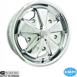 911 alloy wheel, chromed, 4.5x15", 5x205, 3 1/2" back spacing