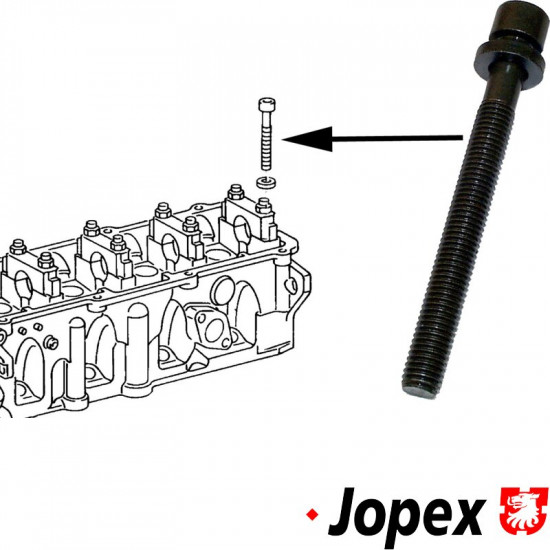 Bolt for cylinder head, M12x1.75x115 mm