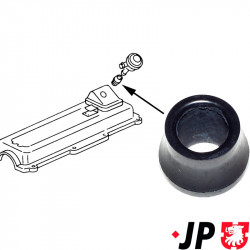 Gasket for pressure regulator valve