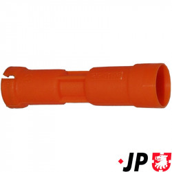 Guide for oil dipstick