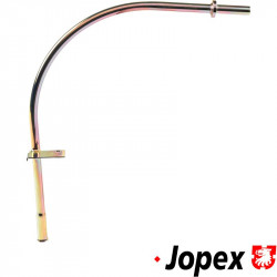 Guide for oil dipstick