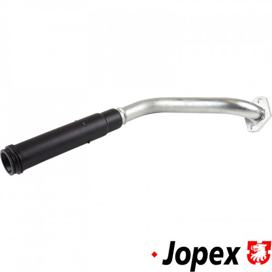 Oil filler pipe