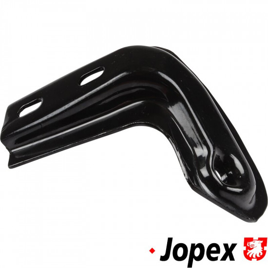 Radiator mount bracket, lower, left. Fits new version radiator