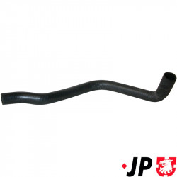 Radiator hose, feed, heat exchanger to engine