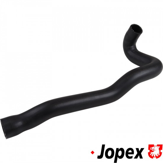 Radiator hose, feed, water pipe to breather valve