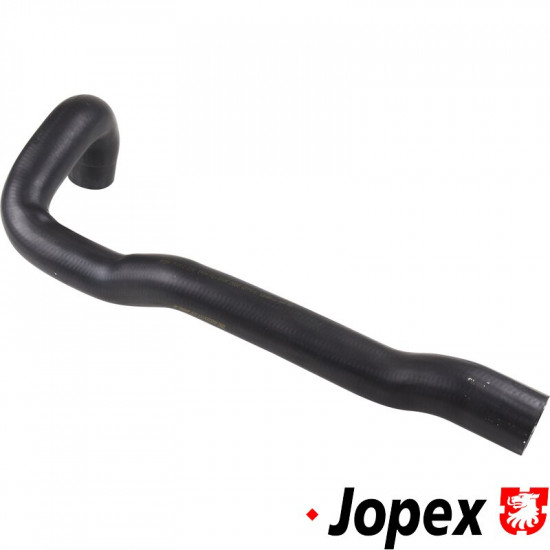 Radiator hose, feed, water pipe to breather valve