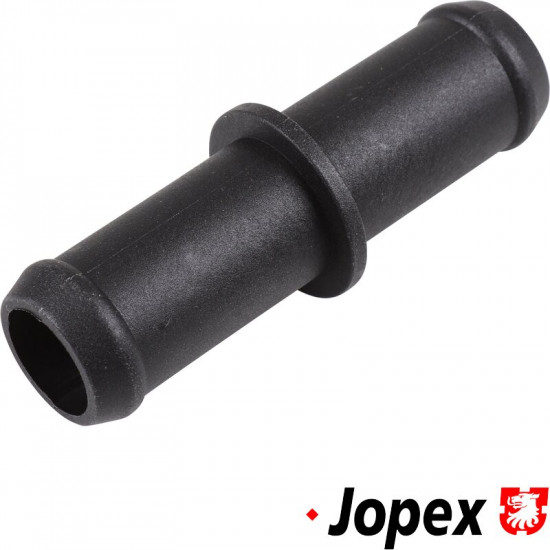 Connecting pipe for radiator hose, length 62 mm