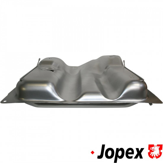 Fuel tank, 60 L, with 48 mm hole and 12 mm fuel outlet. Fits petrol engines with injection