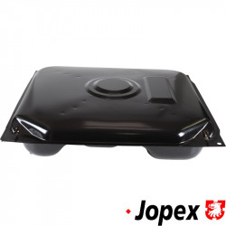 Fuel tank, 60 L, with 68 mm hole and. Fits petrol engines with carburetor and diesel engines