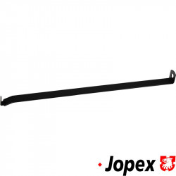 Fuel tank strap, 1 pcs (2 pcs. needed per tank), 40 L tank, black painted