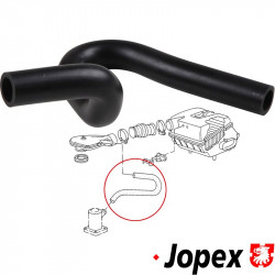 Intake hose for air filter