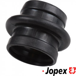 Air hose, air filter housing to cyclone air filter